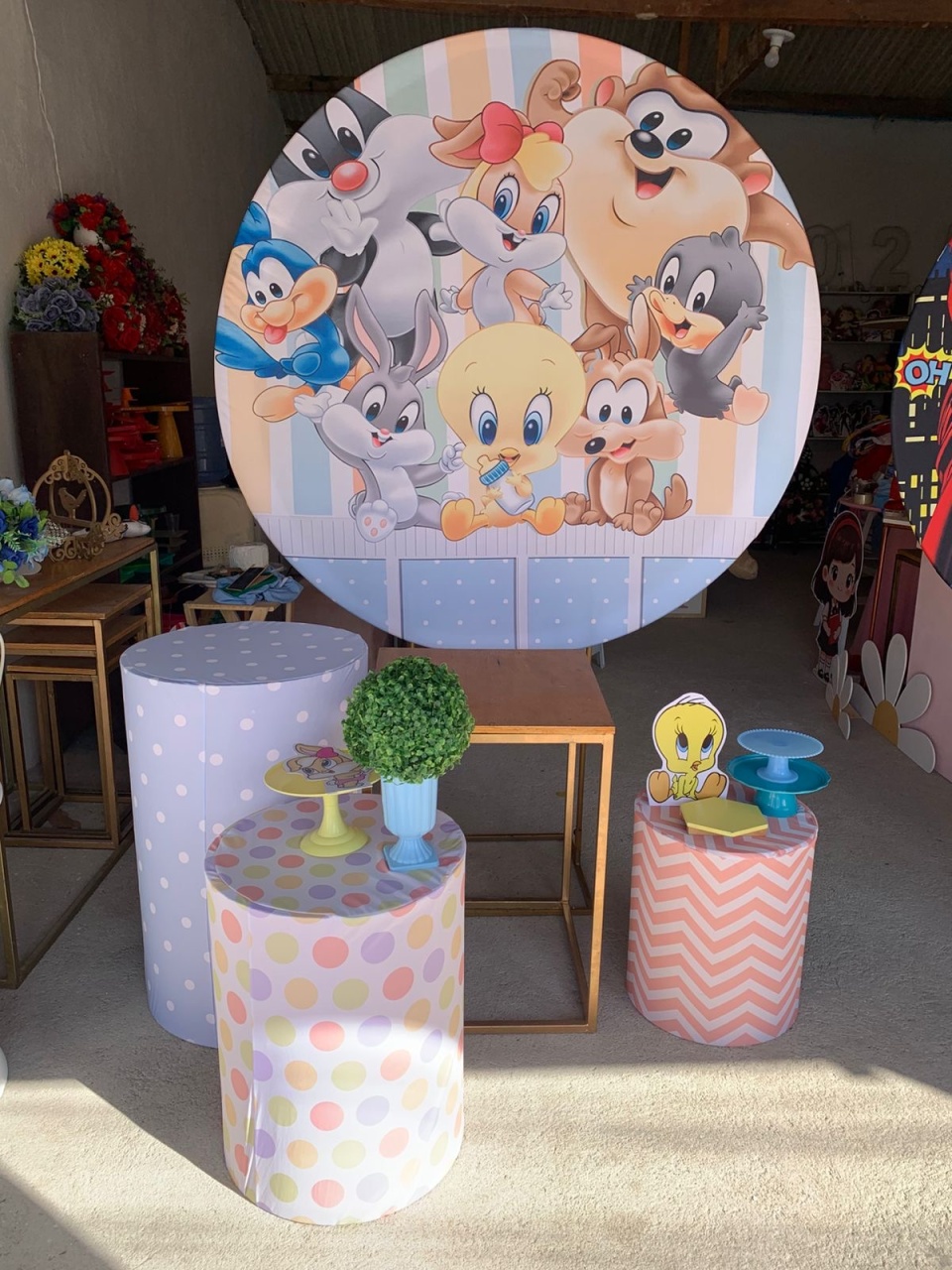 Baby Looney Tunes Kit Ouro 1 - Artes e Encantos locações
