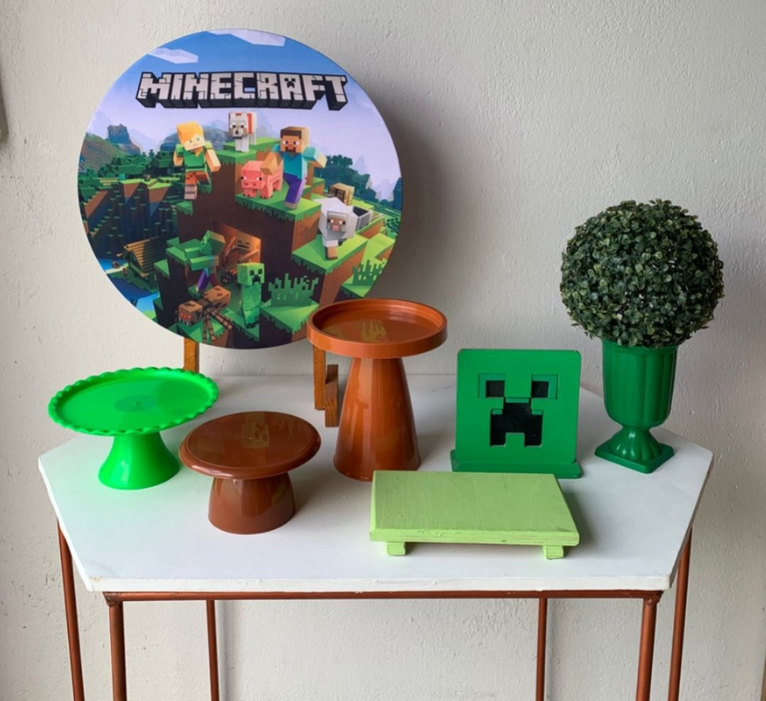 Mini Kit Minecraft - Artes e Encantos locações