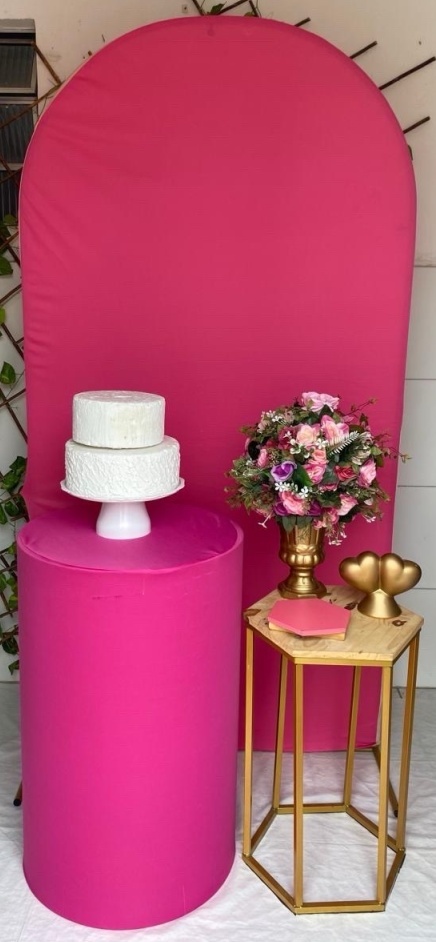 Rosa Pink Composição 3 - Artes e Encantos locações