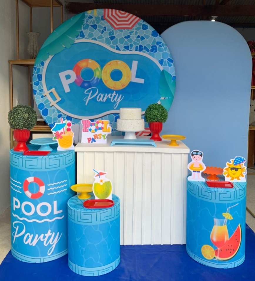 Pool Party Kit Diamante 3 - Artes e Encantos locações