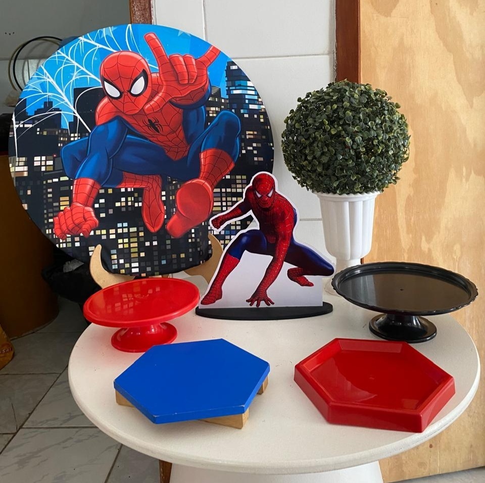 Mini Kit Homem Aranha (11) - Artes e Encantos locações