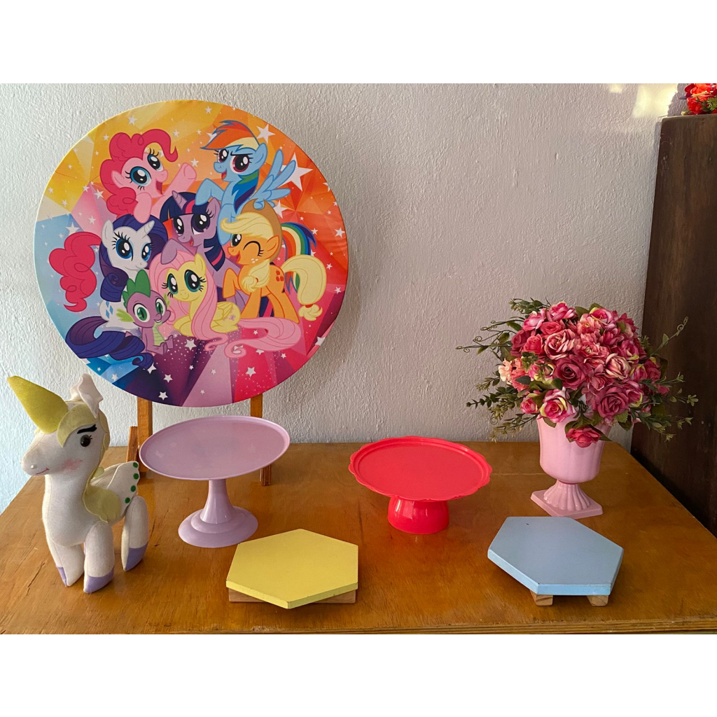 Mini Kit My Little Pony - Artes e Encantos locações