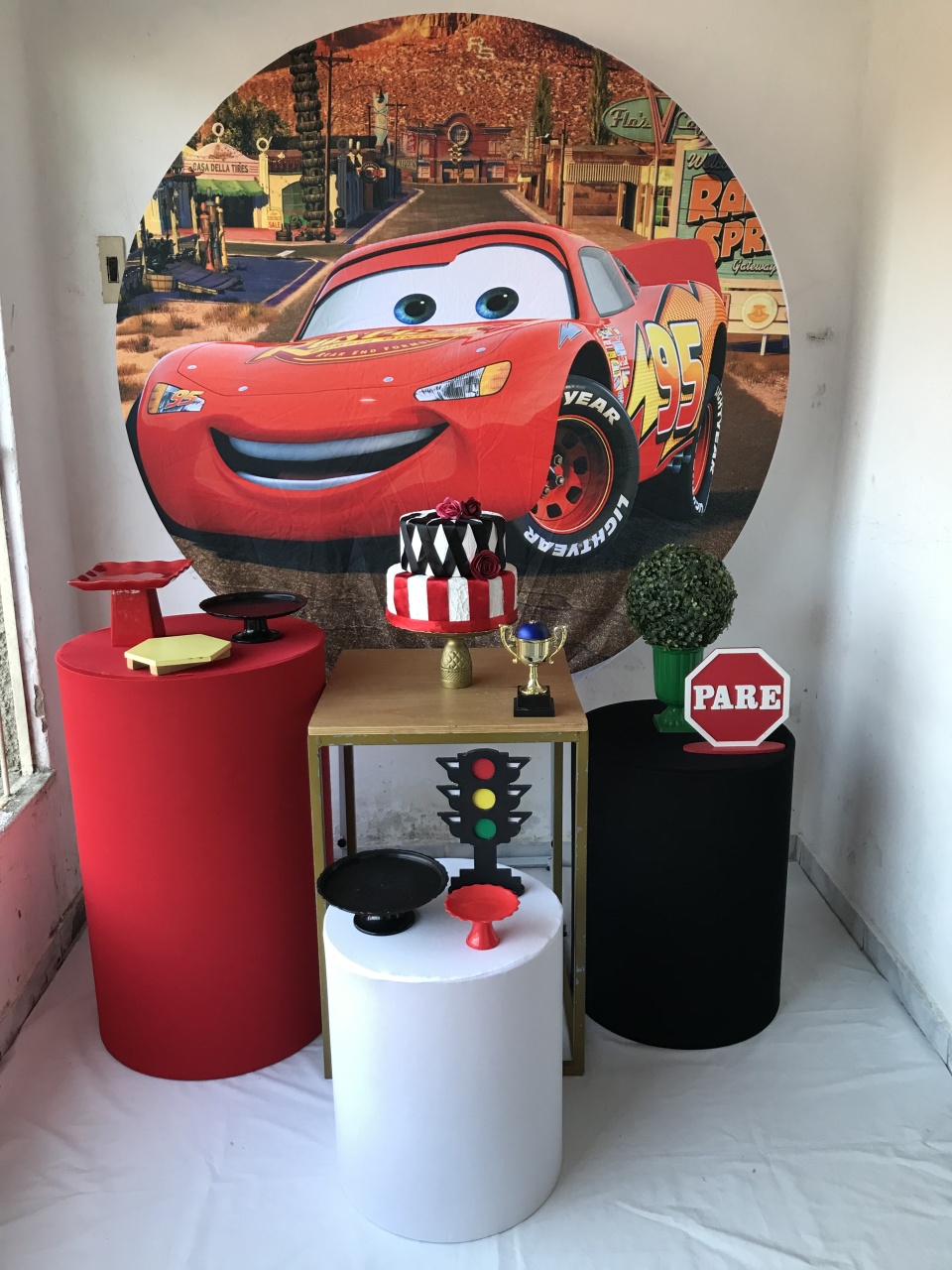 Relâmpago Mcqueen Kit Ouro - Artes e Encantos locações
