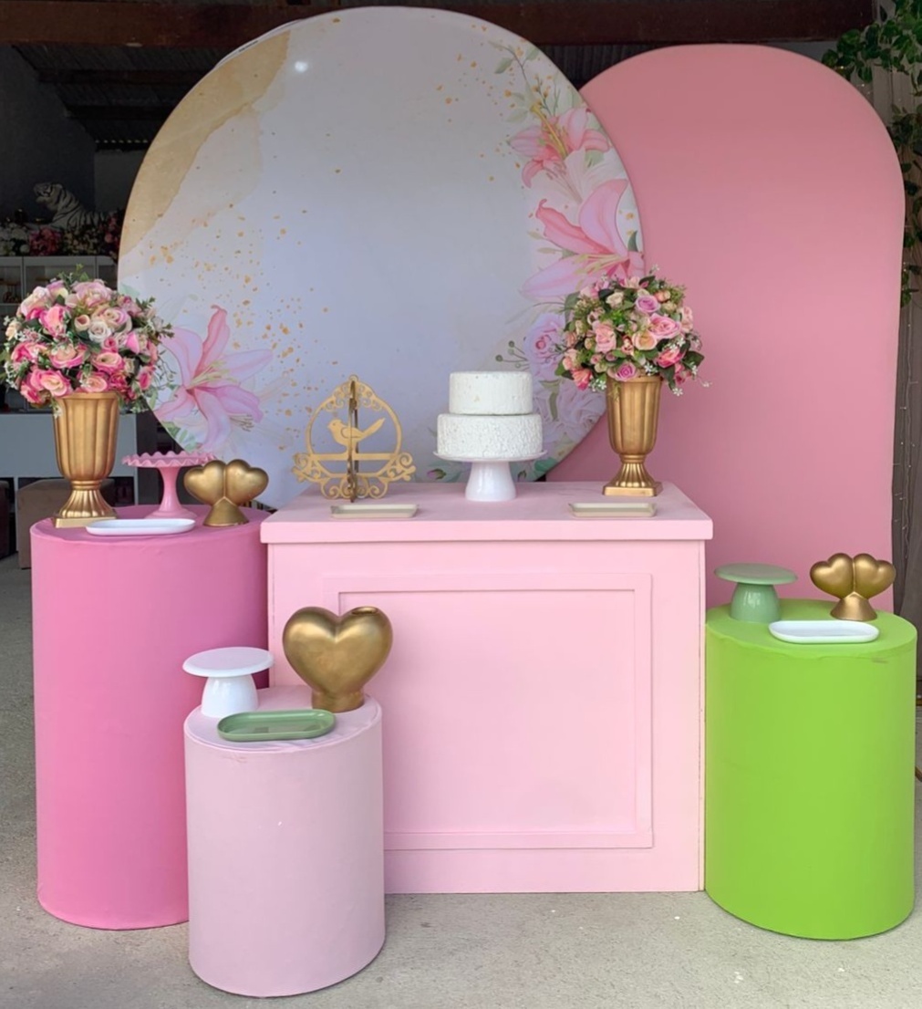 Floral Rosa Kit Diamante - Artes e Encantos locações
