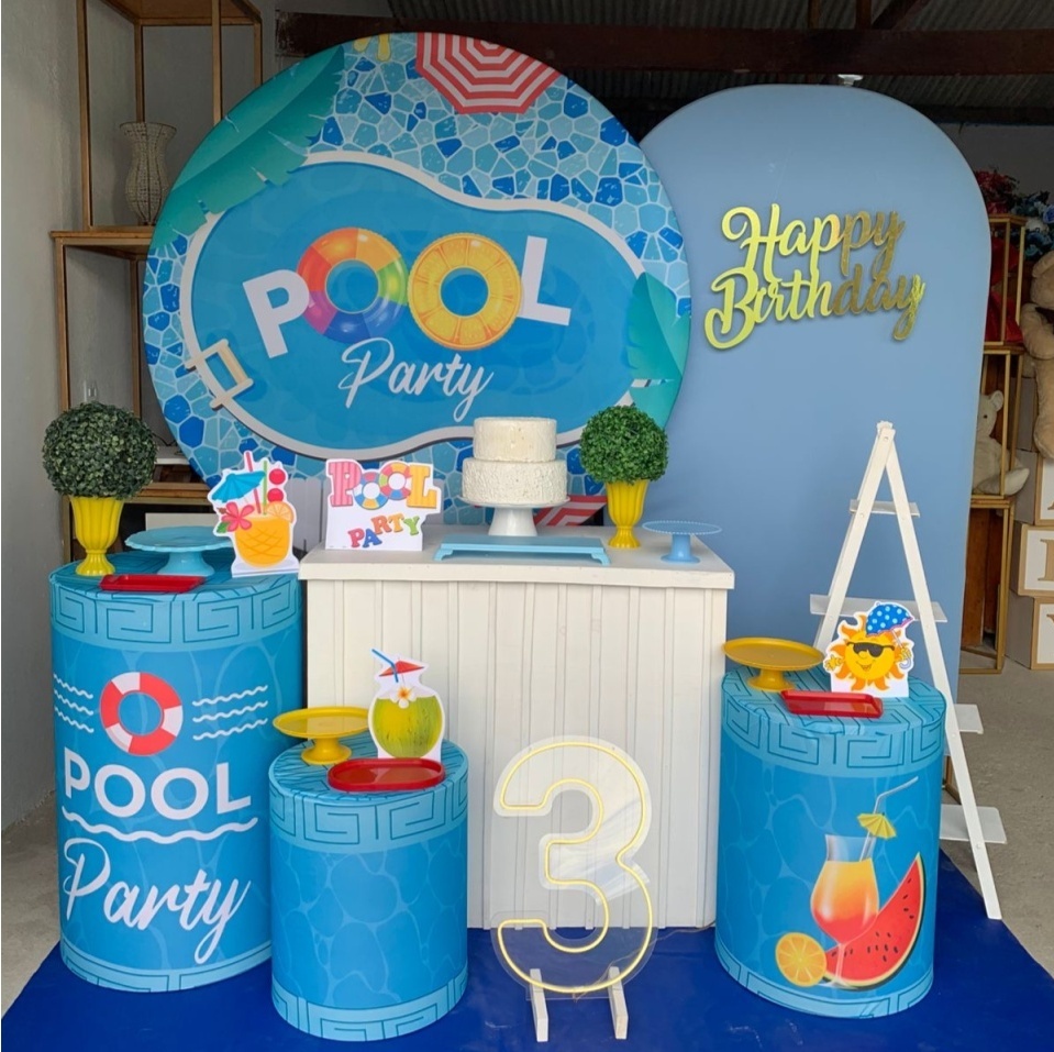 Pool Party Kit Diamante 1 - Artes e Encantos locações
