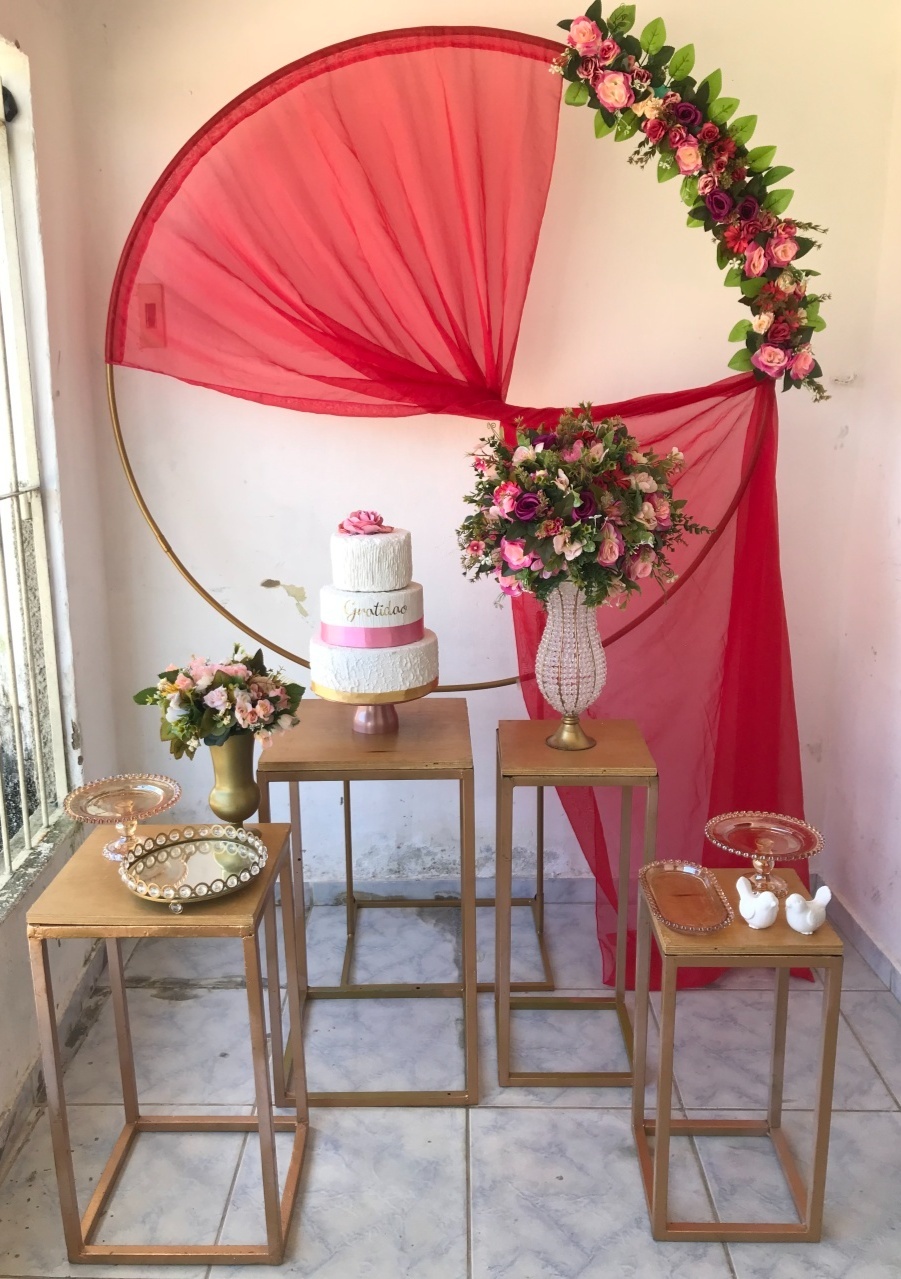 Vermelho E Rosa Composição (2) - Artes e Encantos locações