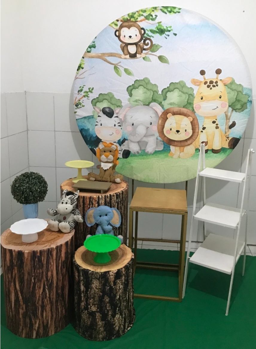 Safari Kit Ouro + Adicional Escada M (2) - Artes e Encantos locações