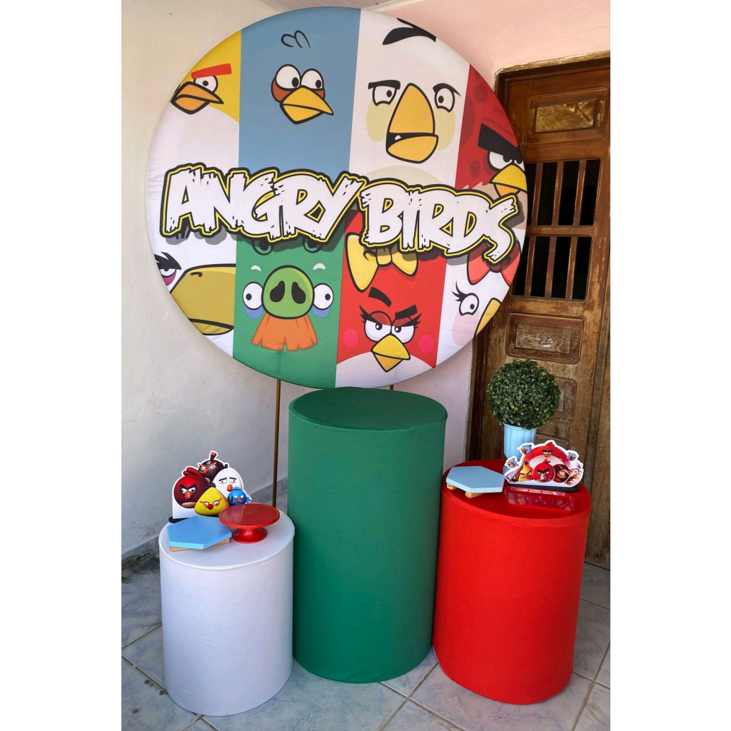 Angry Birds Kit Prata - Artes e Encantos locações