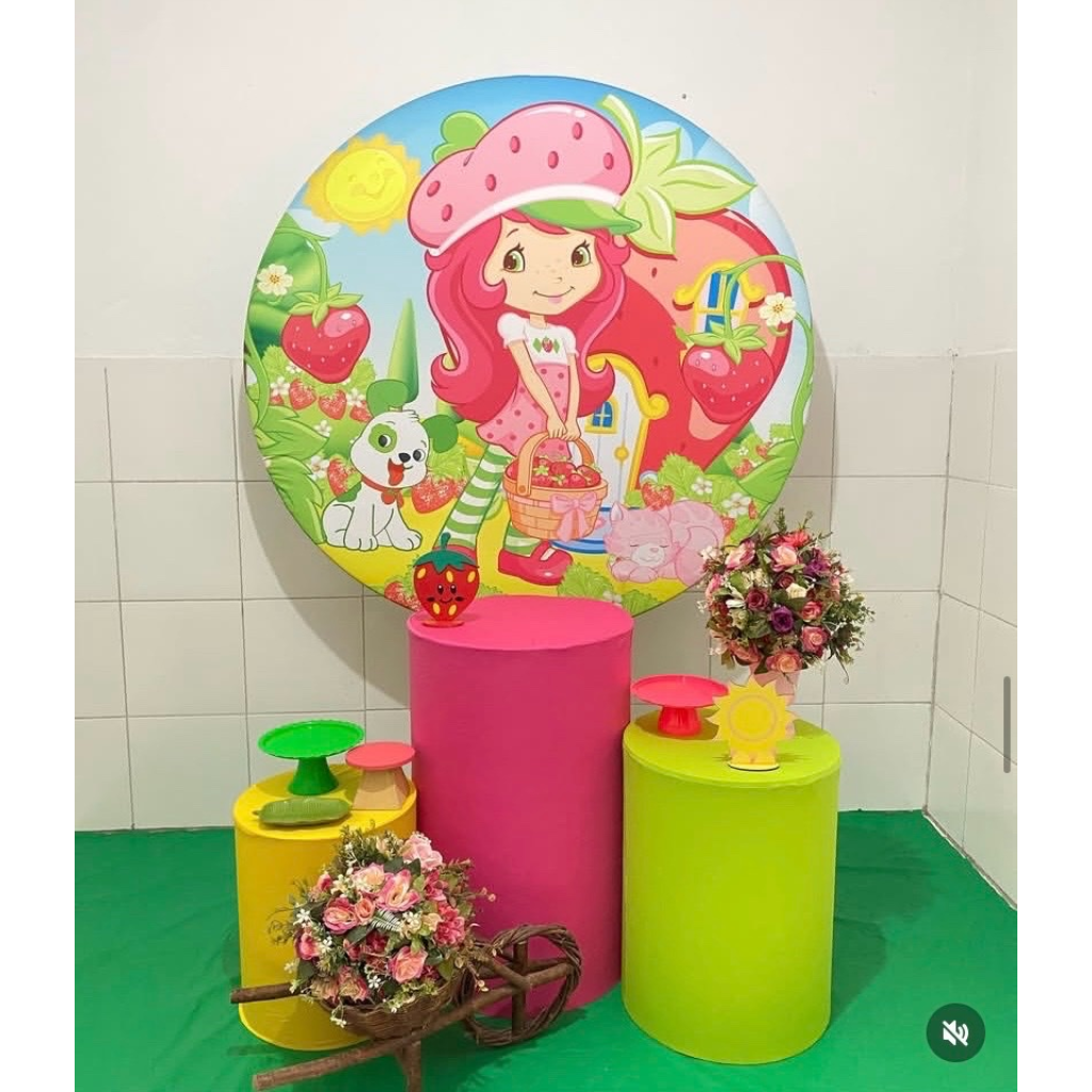 Moranguinho Kit Prata + Adicional Carrocinha - Artes e Encantos locações