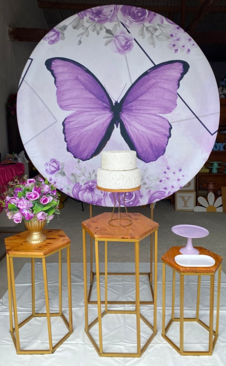 Borboleta Roxa Composição 1 - Artes e Encantos locações