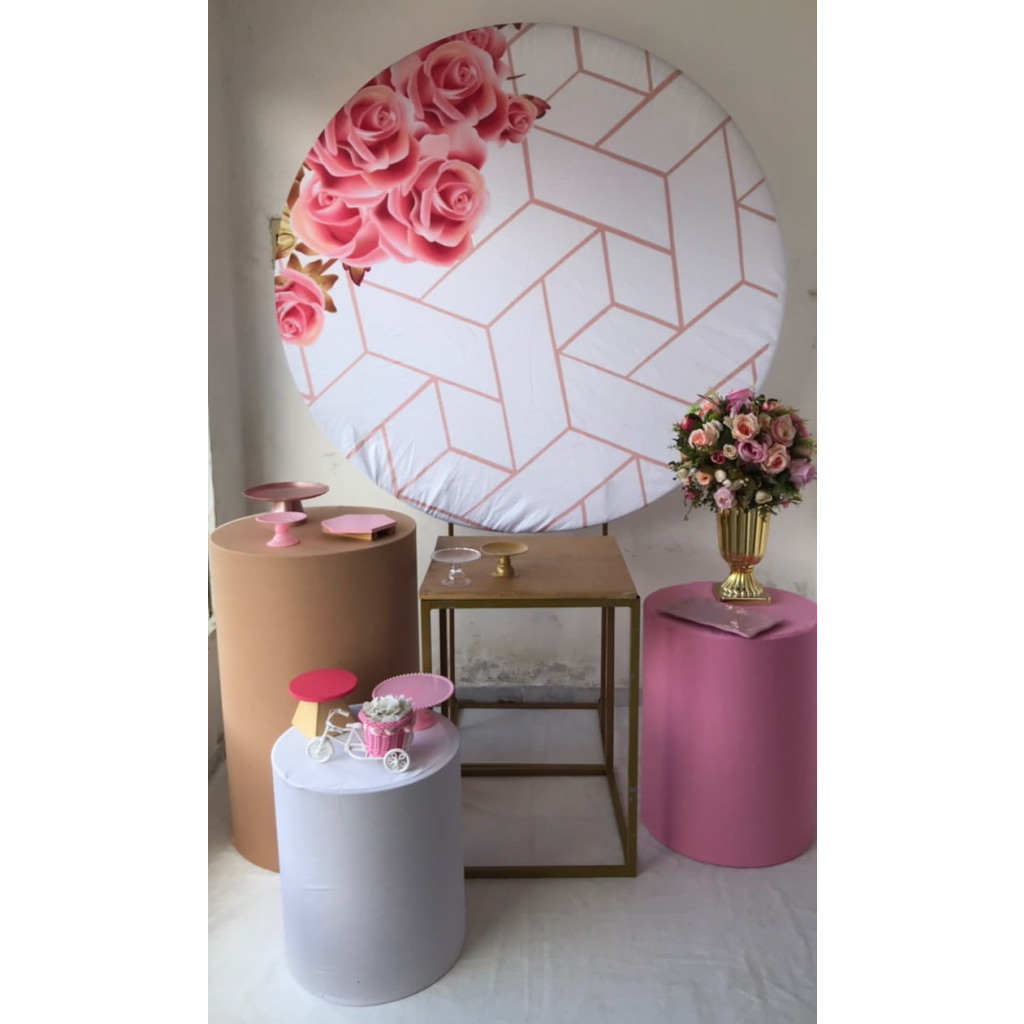 Rosa Floral Kit Ouro - Artes e Encantos locações