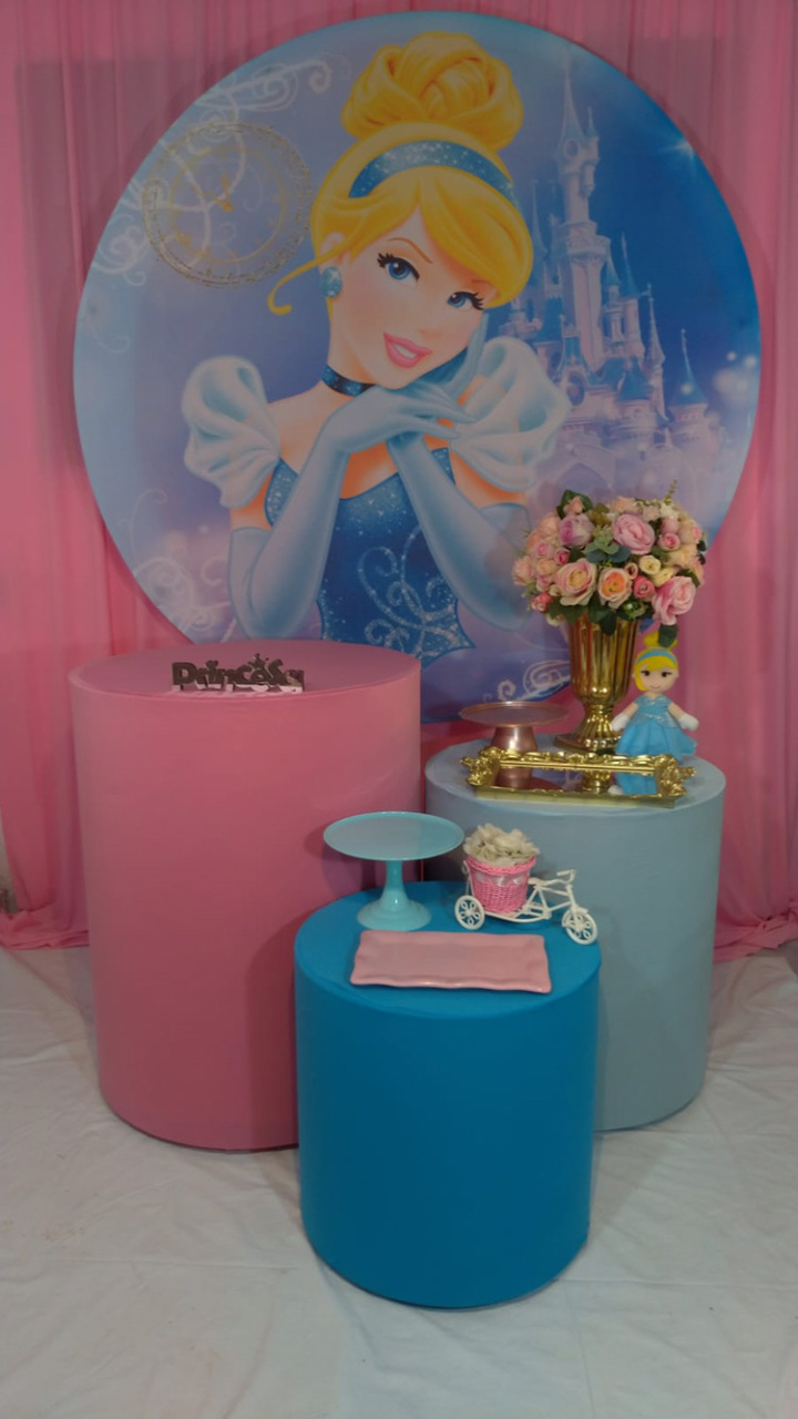 Cinderela Kit Prata - Artes e Encantos locações