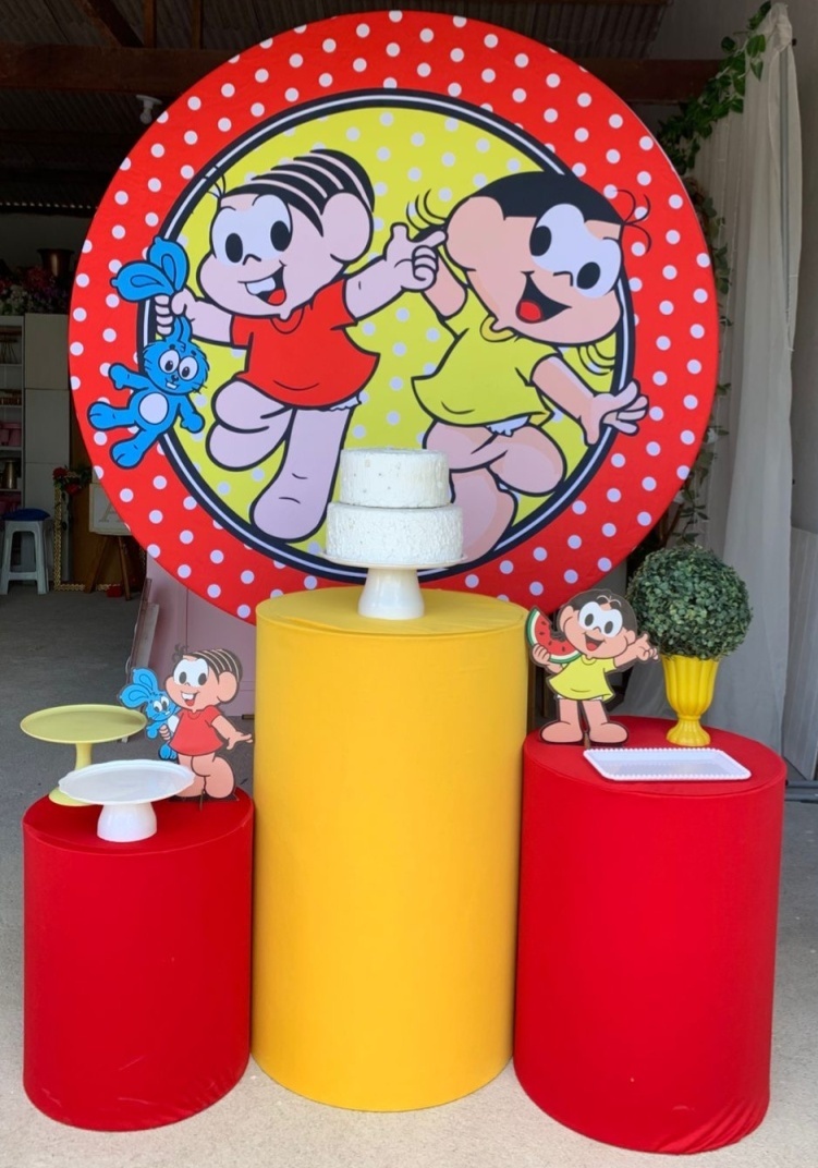 Monica E Magali Kit Prata 8 - Artes e Encantos locações