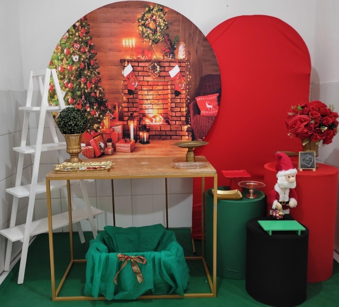 Natal Kit Diamante + Adicional Escada G - Artes e Encantos locações