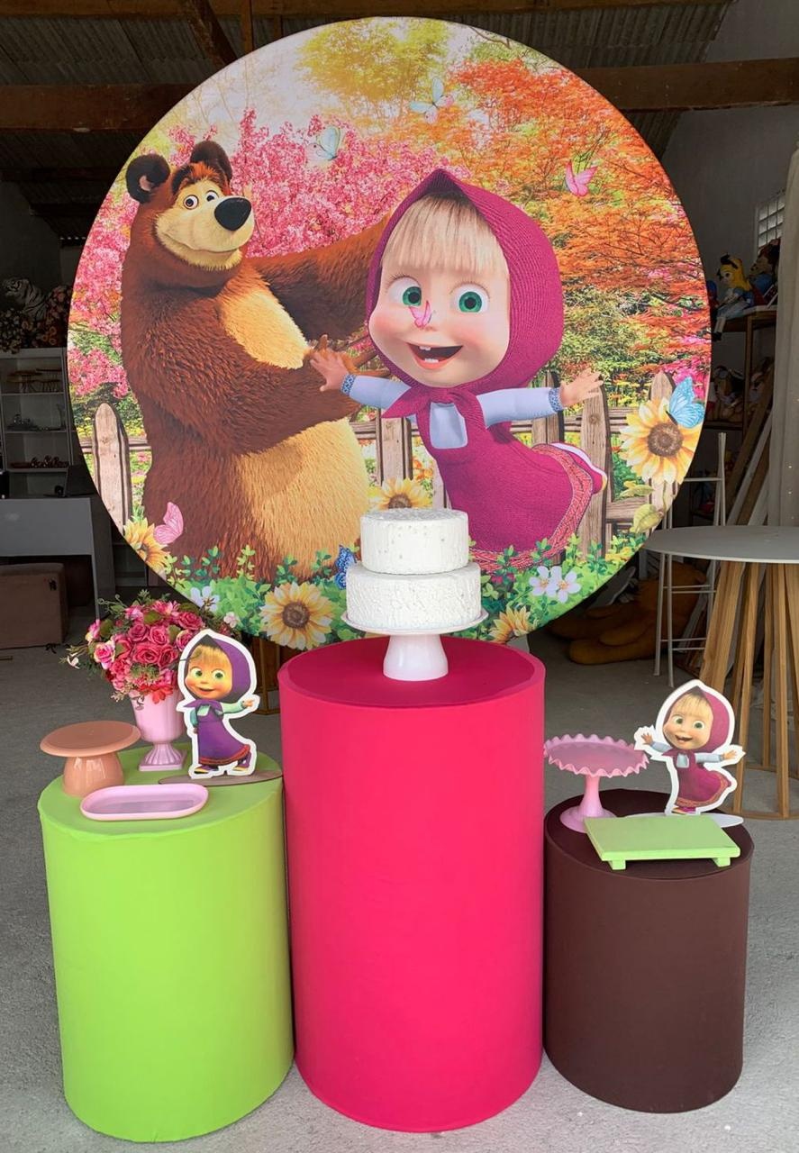 Masha E O Urso Kit Prata 2 - Artes e Encantos locações
