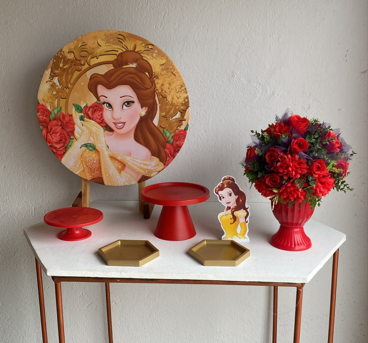 A Bela E A Fera Mini Kit 6 - Artes e Encantos locações