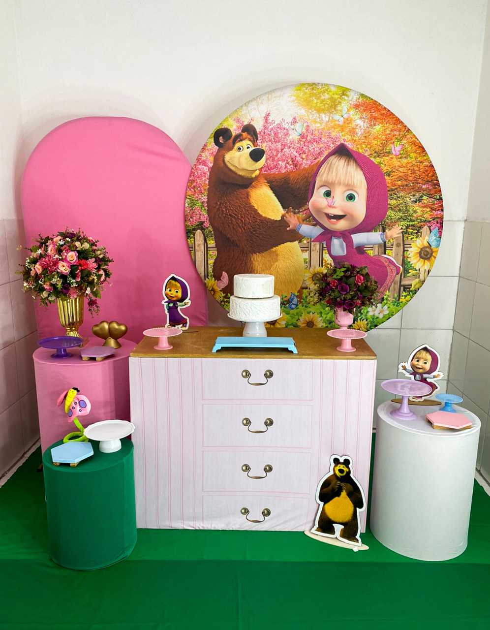 Masha E O Urso Kit Diamante - Artes e Encantos locações