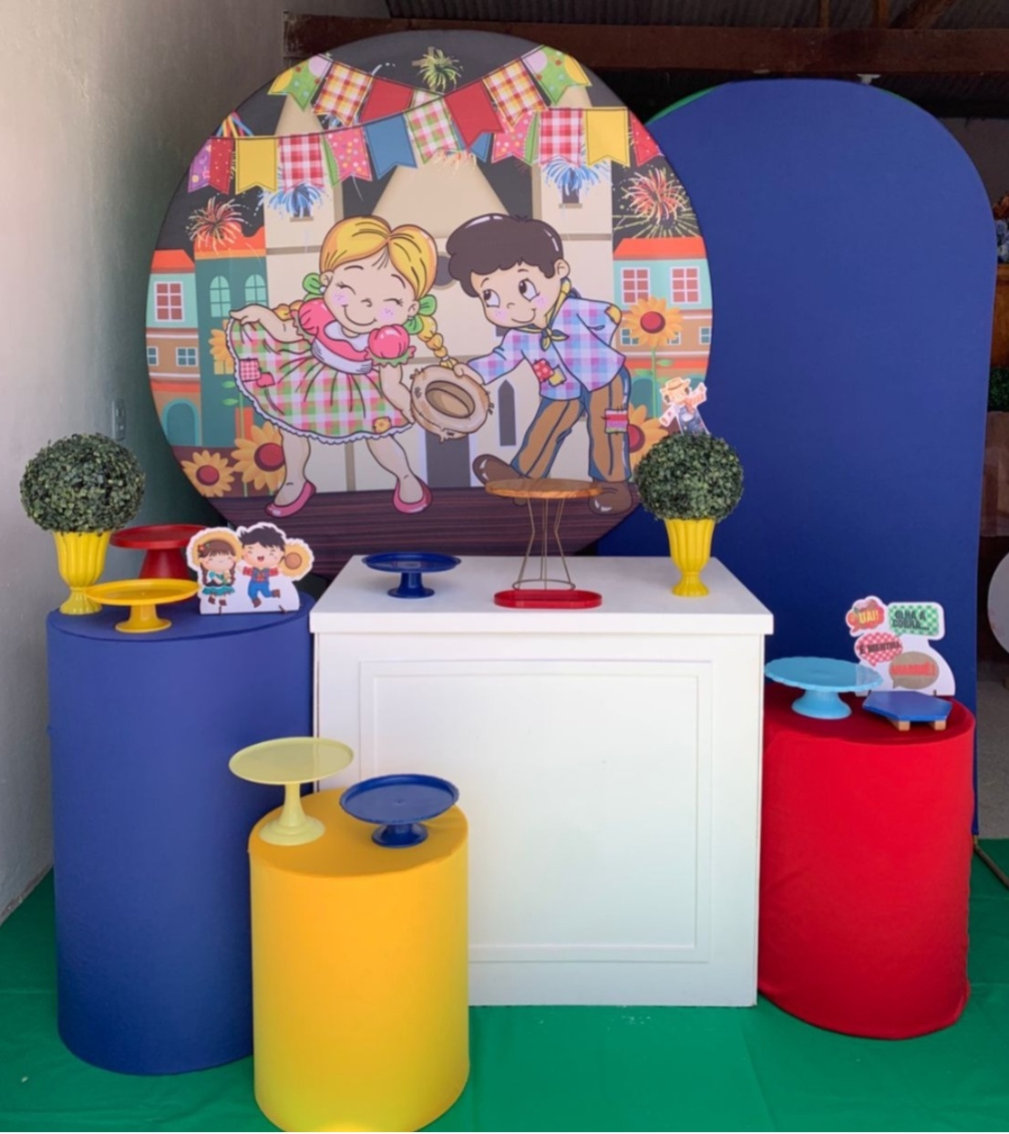 Junino São João Kit Diamante (16) - Artes e Encantos locações
