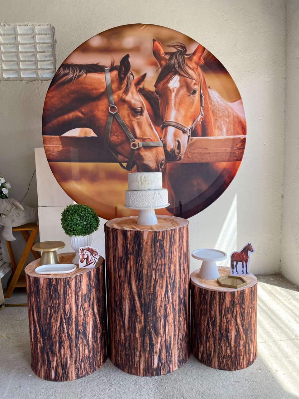 Cavalo Kit Prata - Artes e Encantos locações