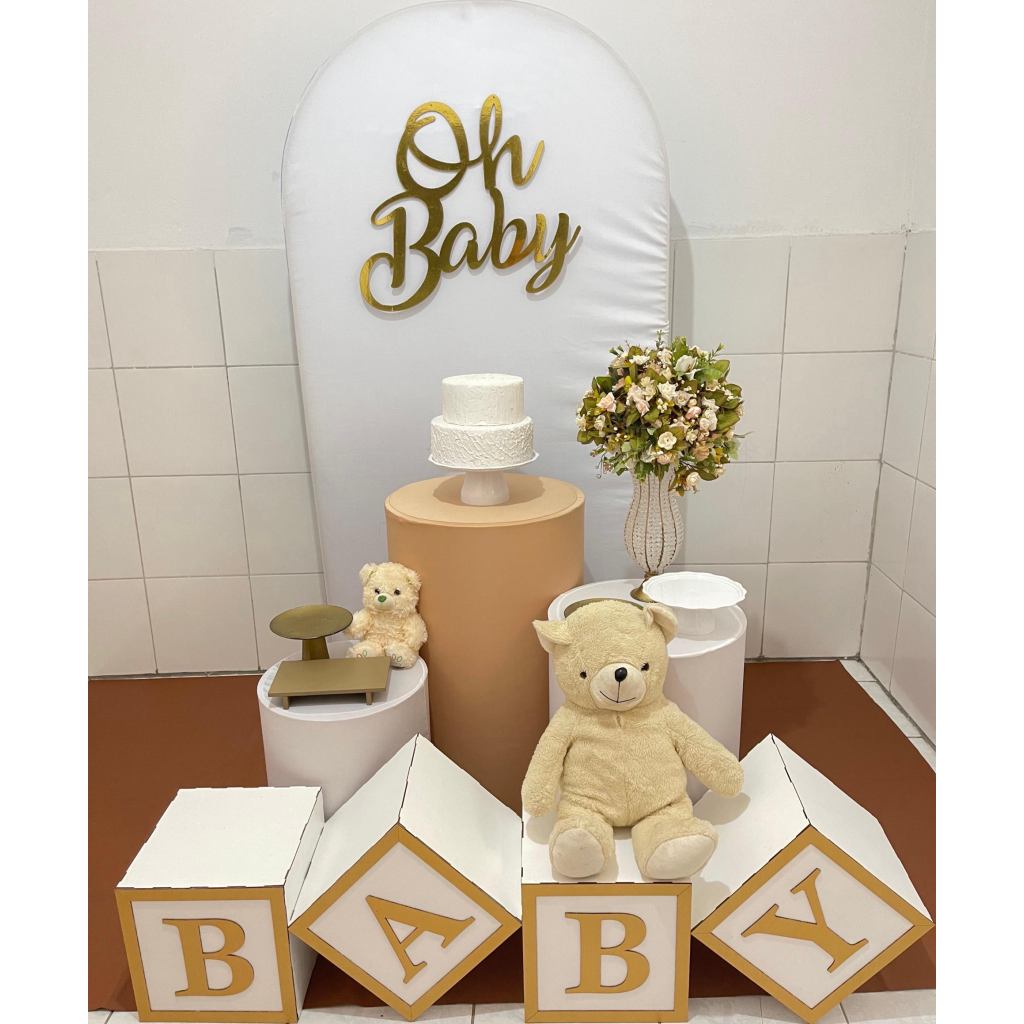 Kit Composição Chá de Bebê - Artes e Encantos locações