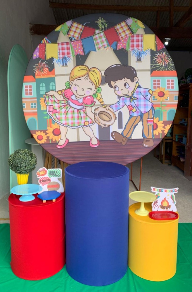 Junino São João Kit Prata (30) - Artes e Encantos locações