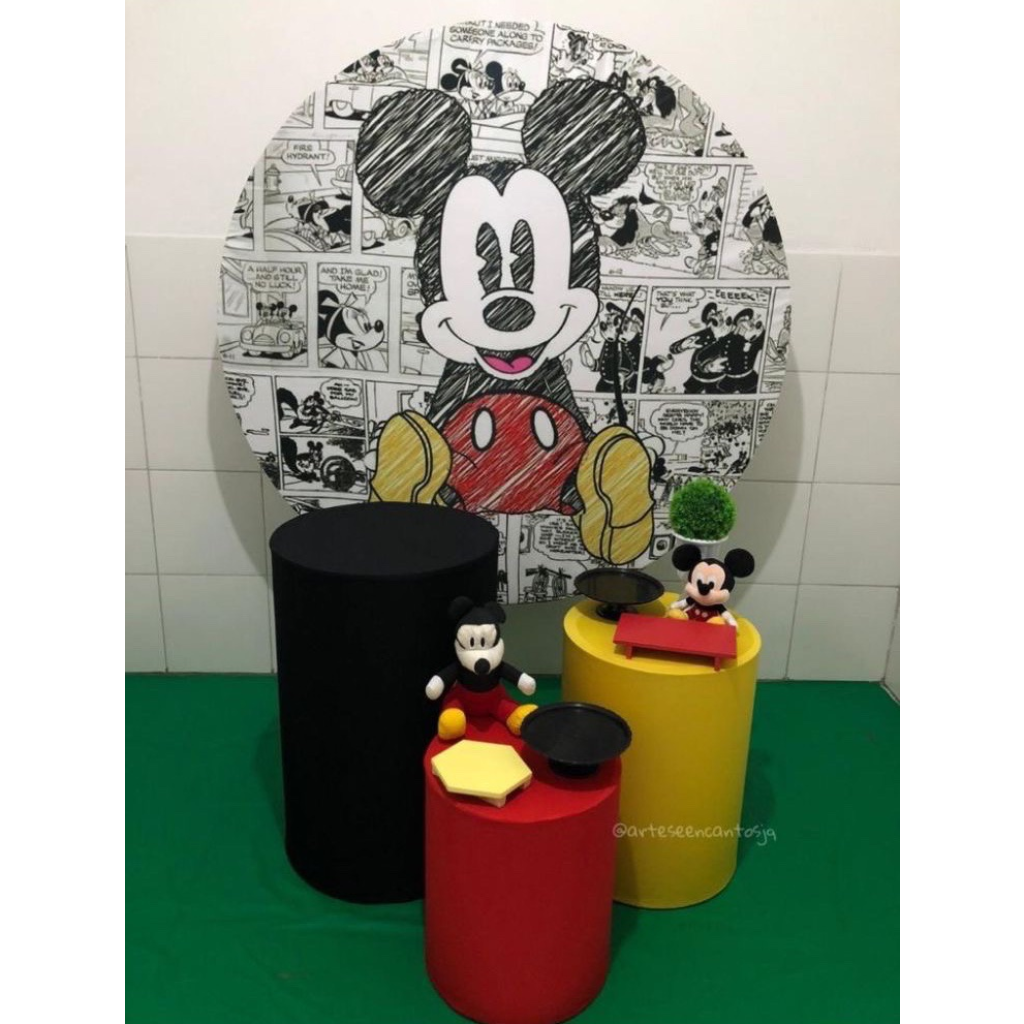 Mickey Mouse Kit Prata - Artes e Encantos locações