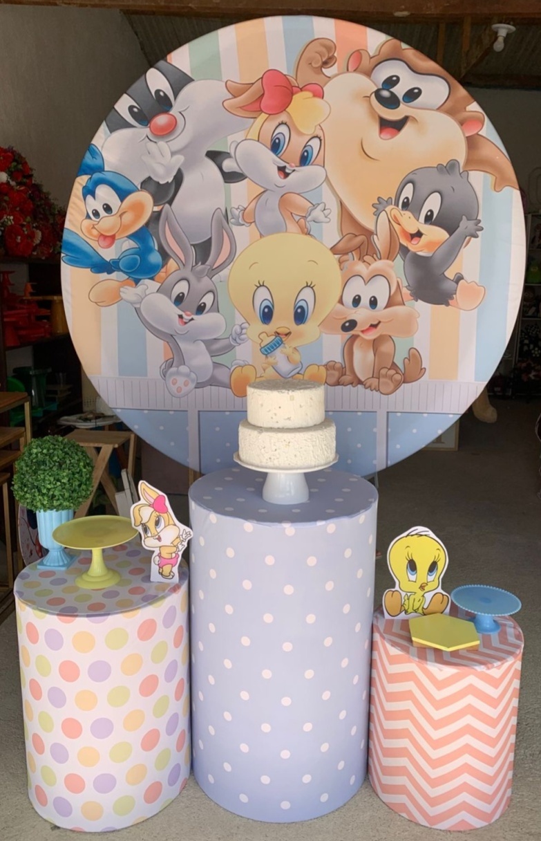 Baby Looney Tunes Kit Prata 2 - Artes e Encantos locações