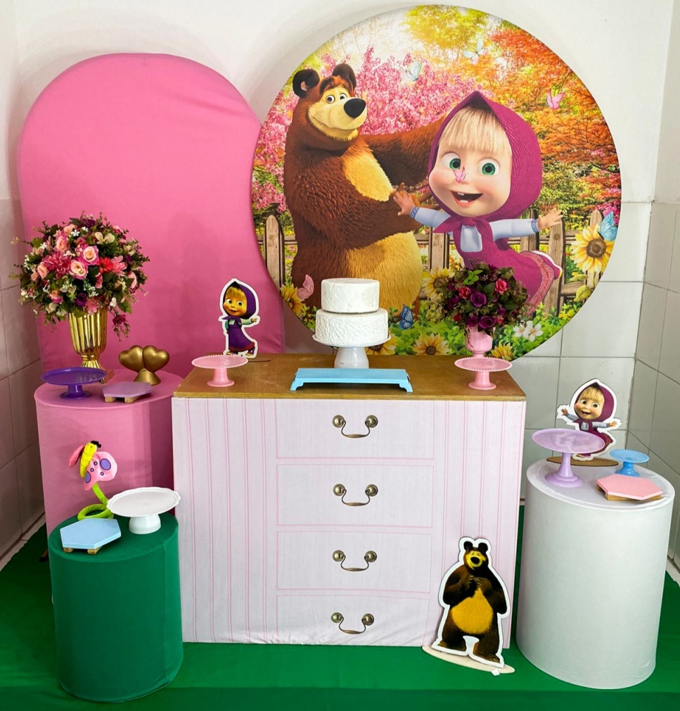 Masha E O Urso Kit Diamante - Artes e Encantos locações