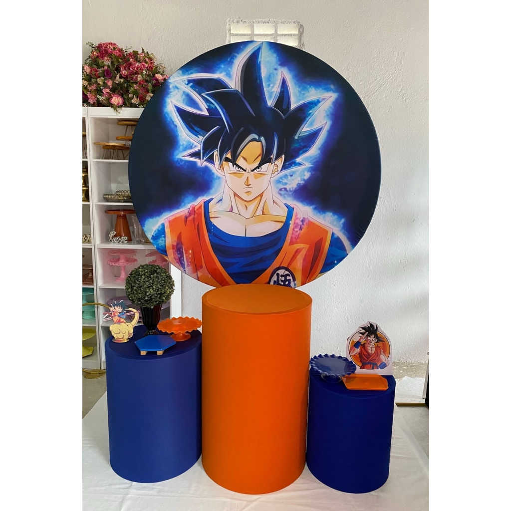 Goku Dragon Ball Z Kit Prata - Artes e Encantos locações