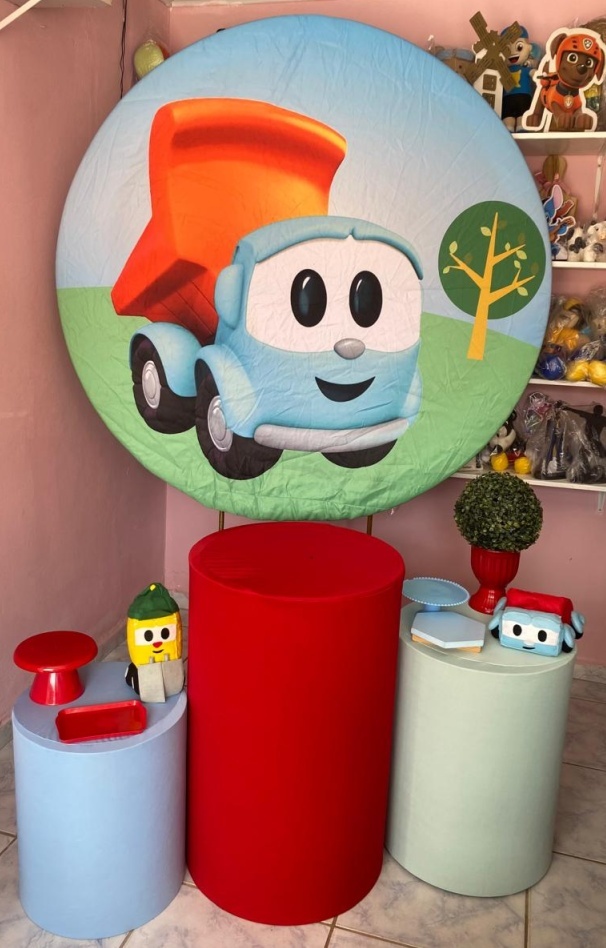 Léo O Caminhão Kit Prata - Artes e Encantos locações