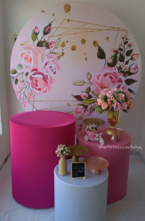 Rosa Floral Kit Prata - Artes e Encantos locações