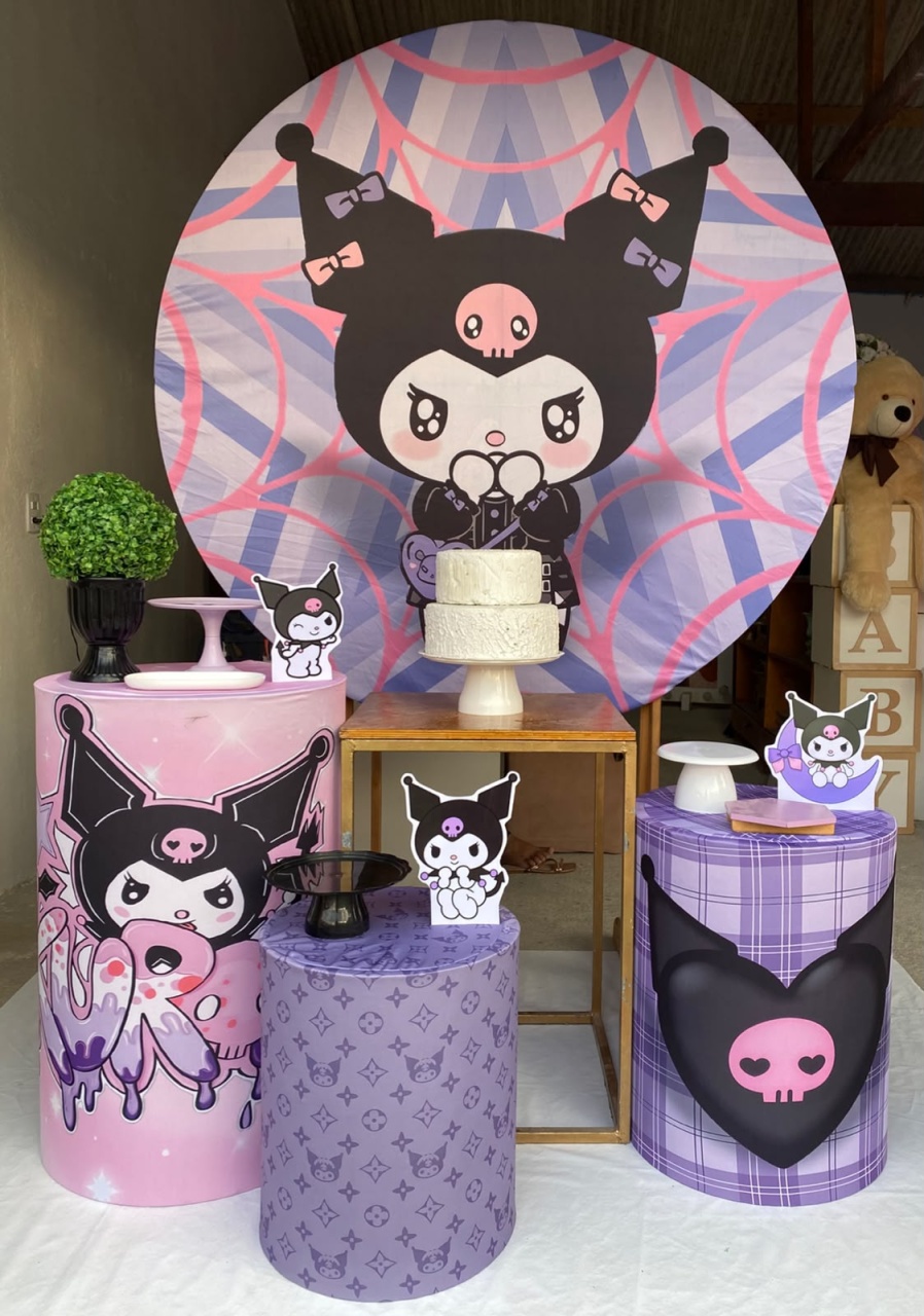 Kuromi Kit Ouro 3 - Artes e Encantos locações