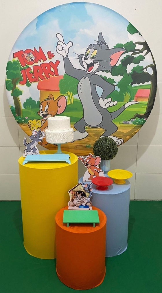 Tom E Jerry Kit Prata - Artes e Encantos locações