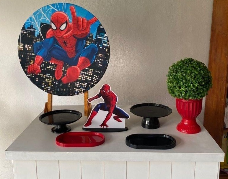 Mini Kit Homem Aranha (9) - Artes e Encantos locações