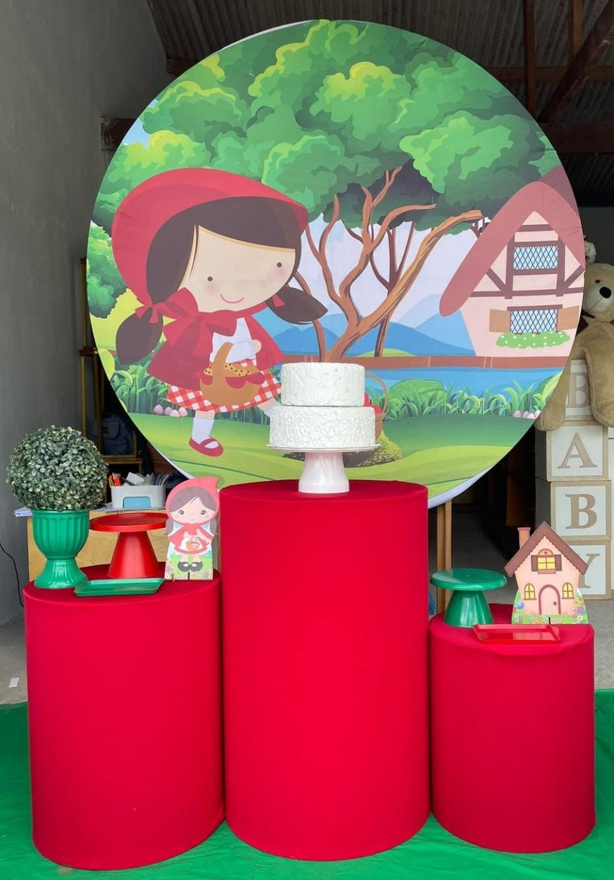 Chapeuzinho Vermelho Kit Prata 8 - Artes e Encantos locações