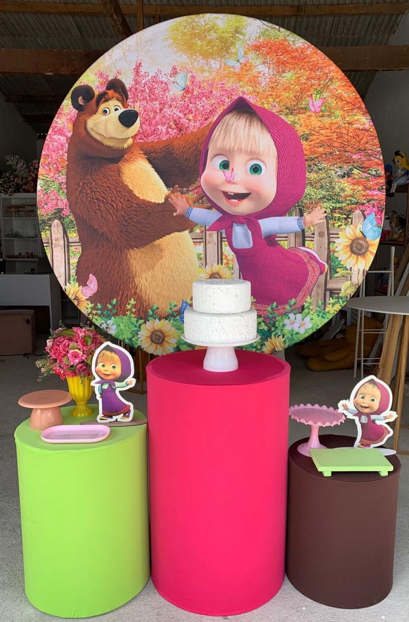 Masha E O Urso Kit Prata 3 - Artes e Encantos locações