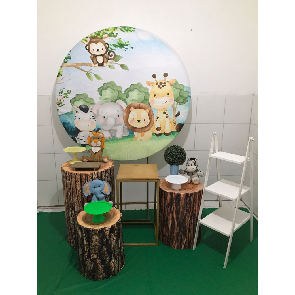 Safari + Escada de Lembrancinhas M Kit Ouro - Artes e Encantos locações