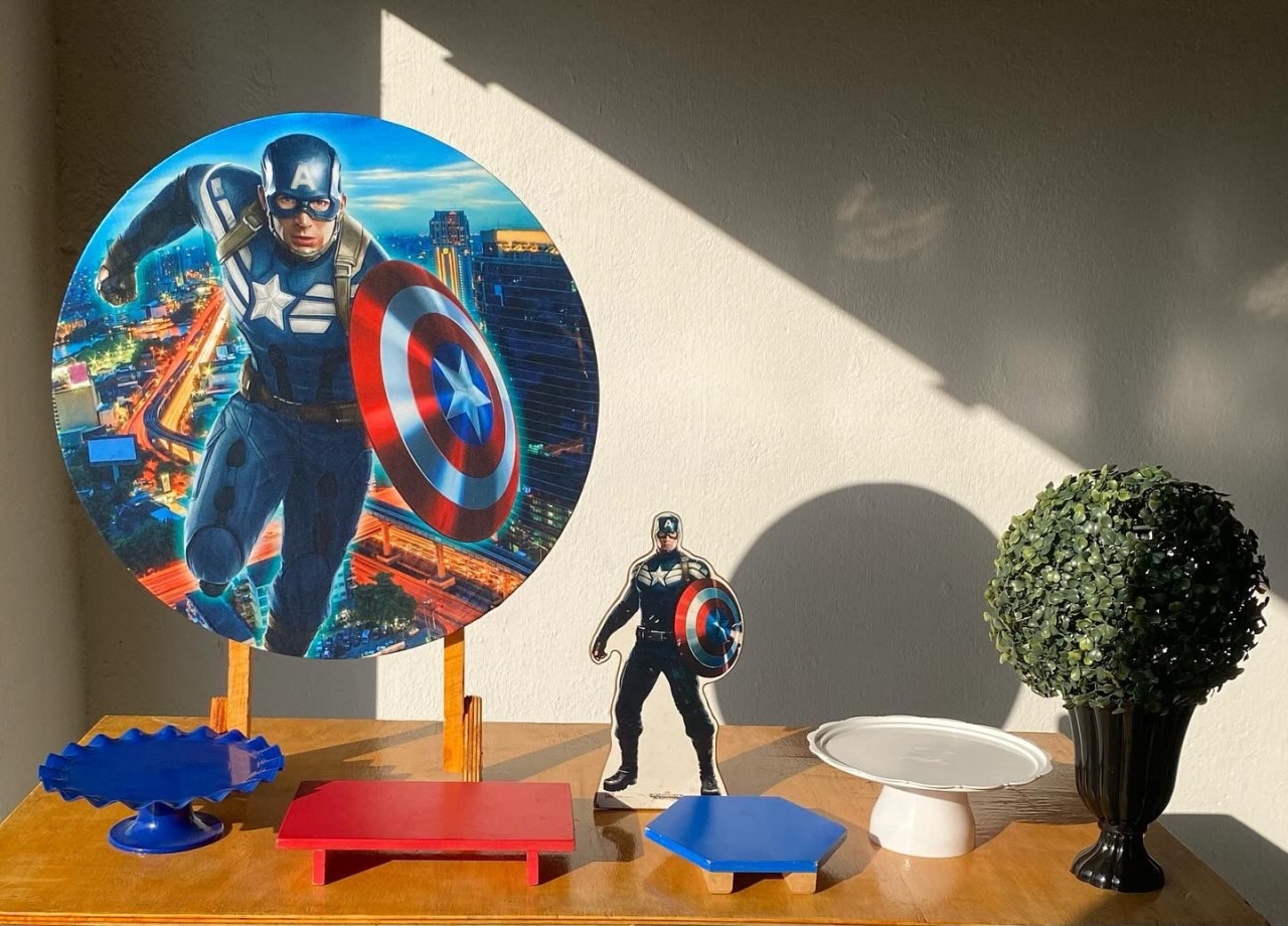Mini Kit Capitão América 1 - Artes e Encantos locações