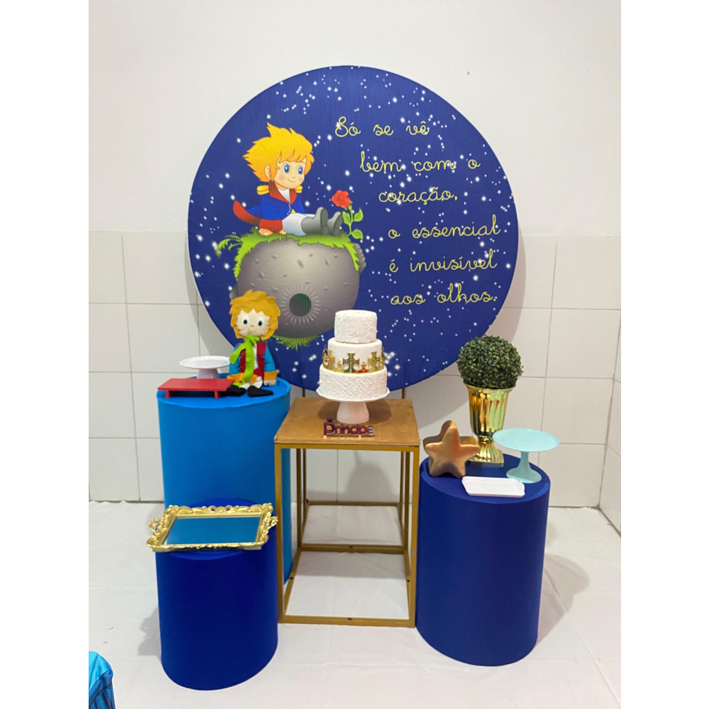 Pequeno Princesa Loiro Kit Ouro - Artes e Encantos locações
