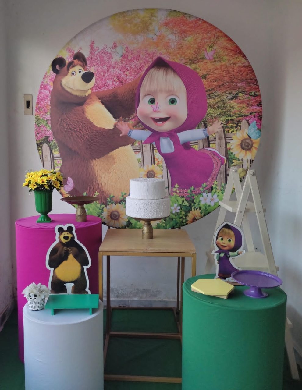 Masha E O Urso Kit Ouro (2) - Artes e Encantos locações