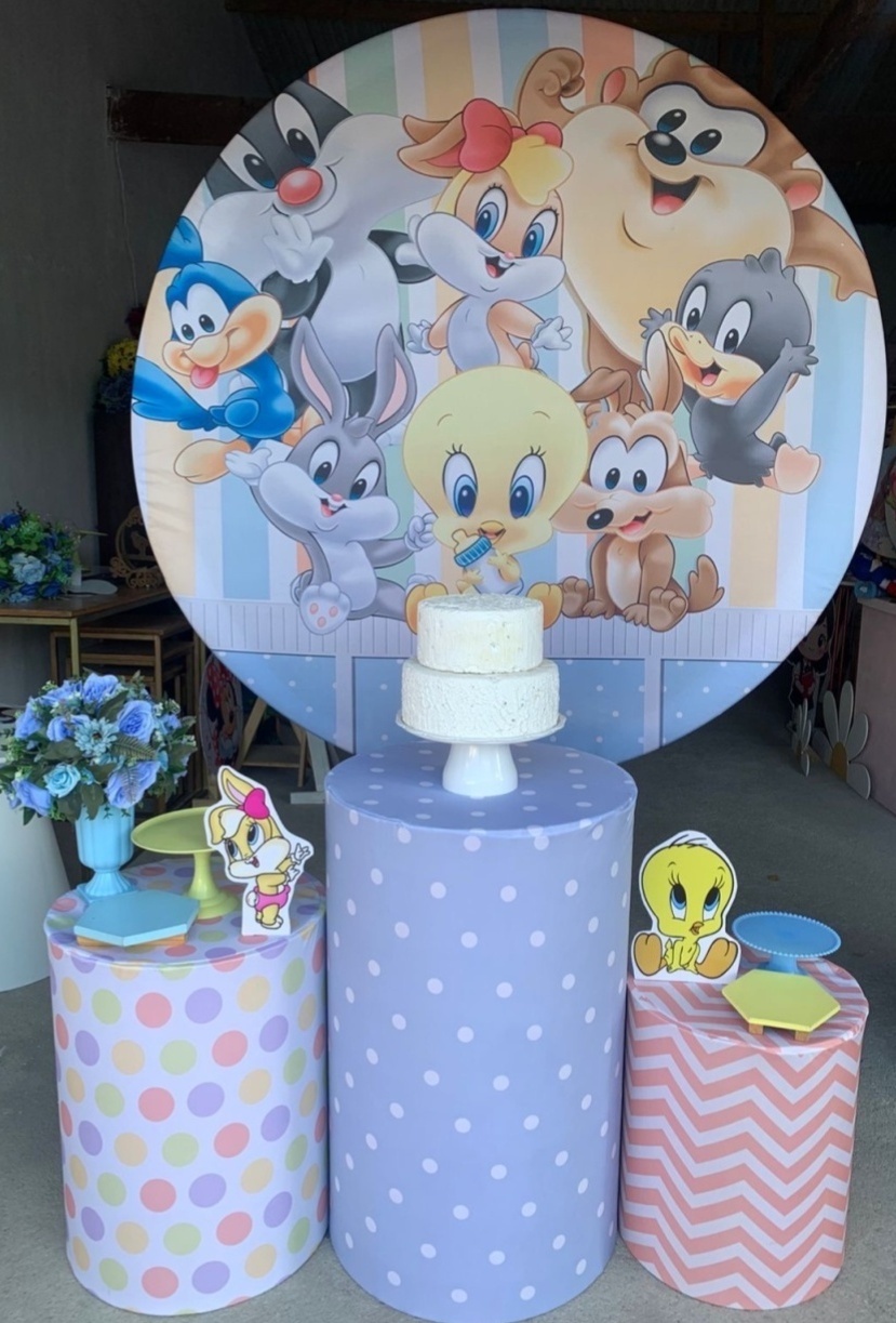 Baby Looney Tunes Kit Prata 3 - Artes e Encantos locações