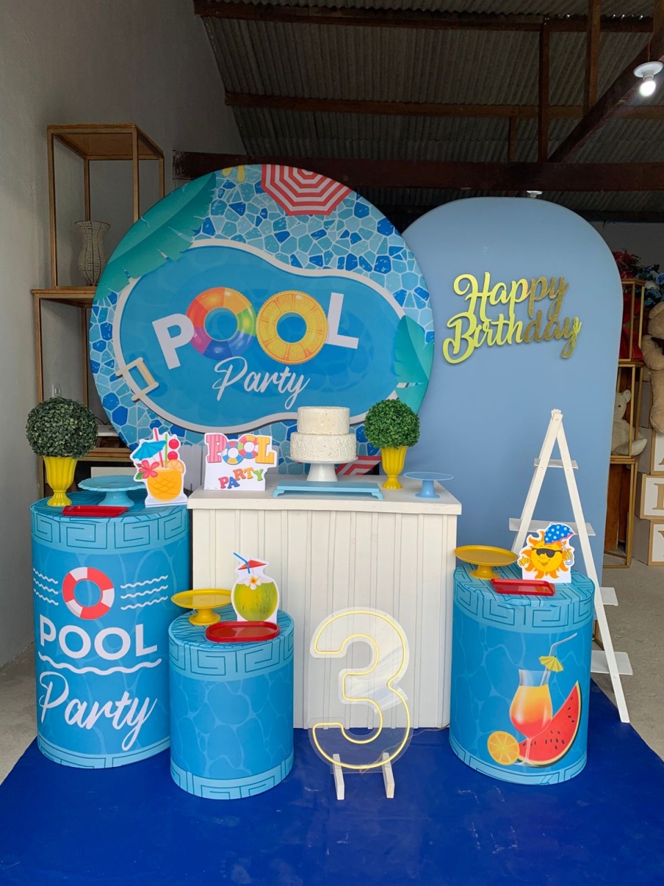 Pool Party Kit Diamante 1 - Artes e Encantos locações