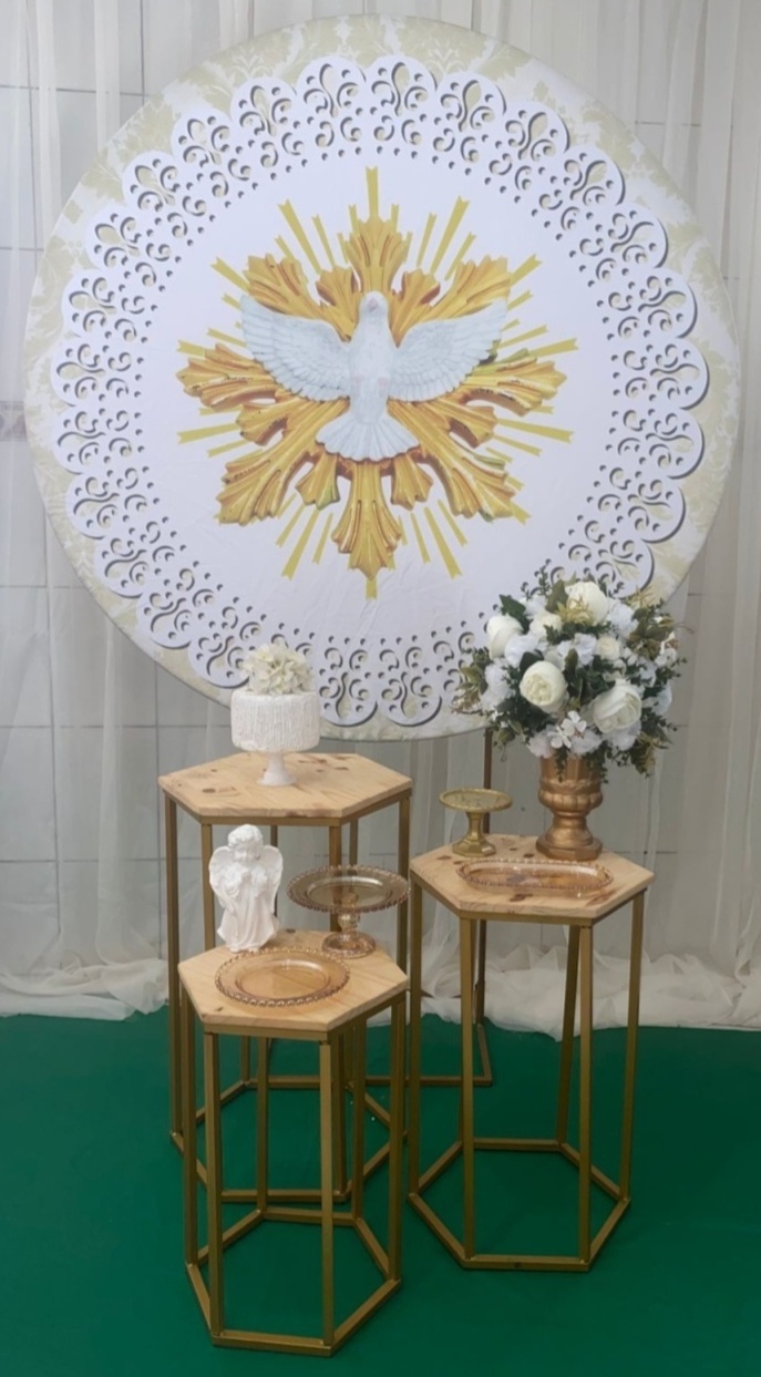 Divino Espírito Santo Batizado Composição - Artes e Encantos locações