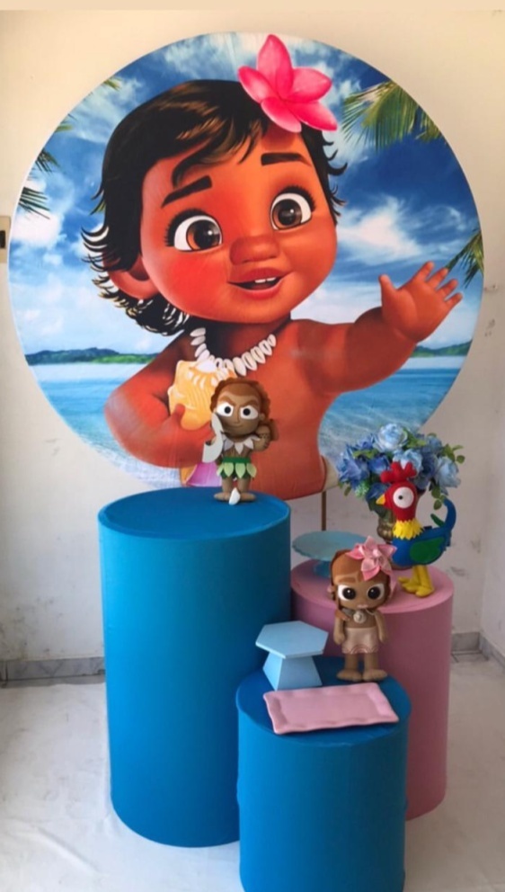 Moana Baby Kit Prata - Artes e Encantos locações
