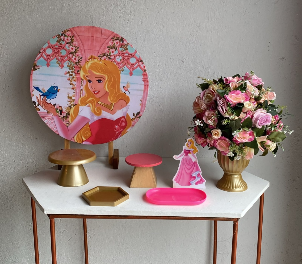 Princesa Aurora Bela Adormecida Mini Kit 2 - Artes e Encantos locações