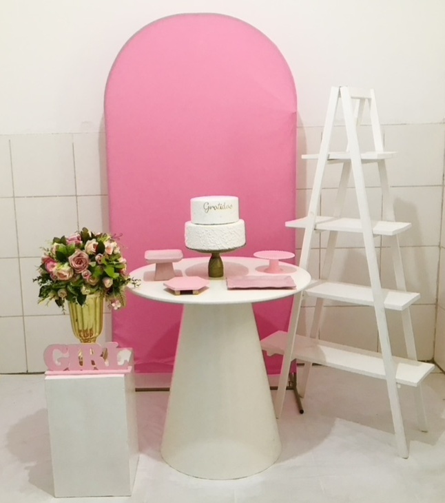Rosa E Branco Composição - Artes e Encantos locações