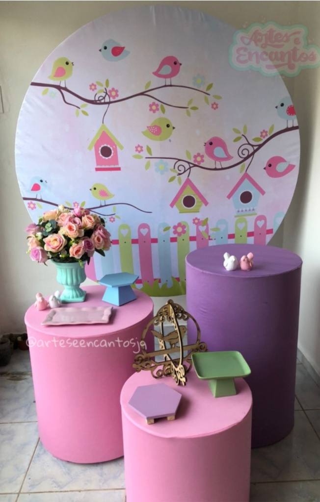 Jardim Encantado Kit Prata - Artes e Encantos locações