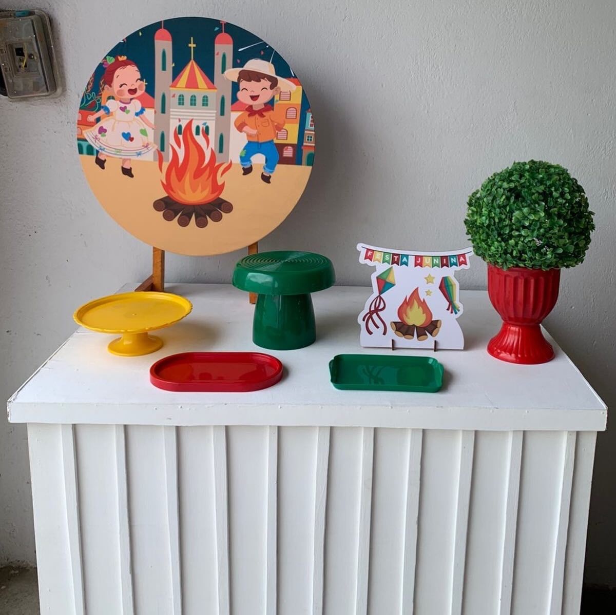 Arraiá, Junino, São João Mini Kit 17 - Artes e Encantos locações