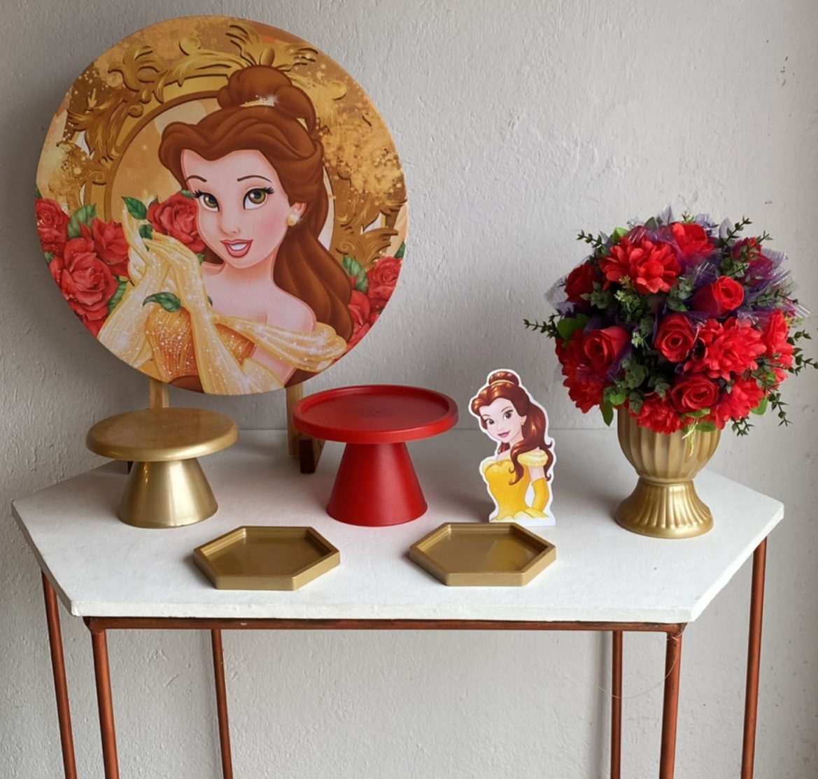 A Bela E A Fera Mini Kit 2 - Artes e Encantos locações