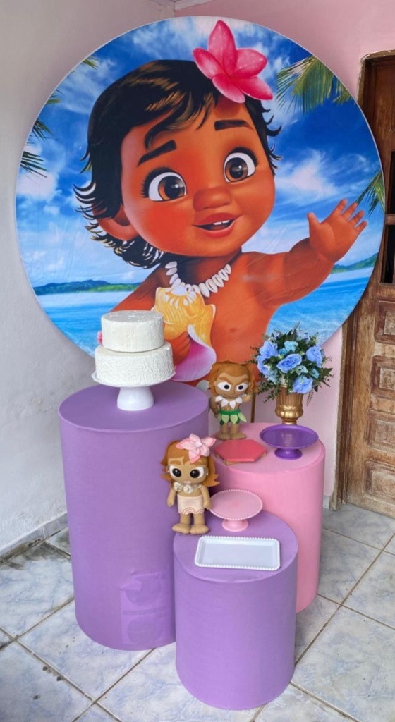 Moana Baby Kit Prata - Artes e Encantos locações